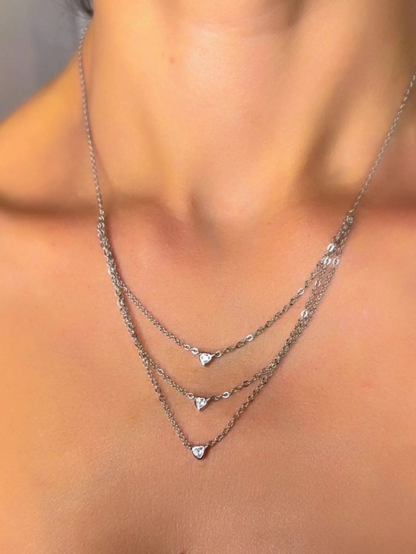 Collana cuori